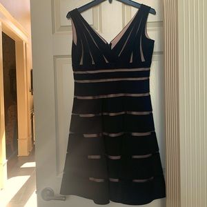 Mikael Aghal black cocktail dress worn once
